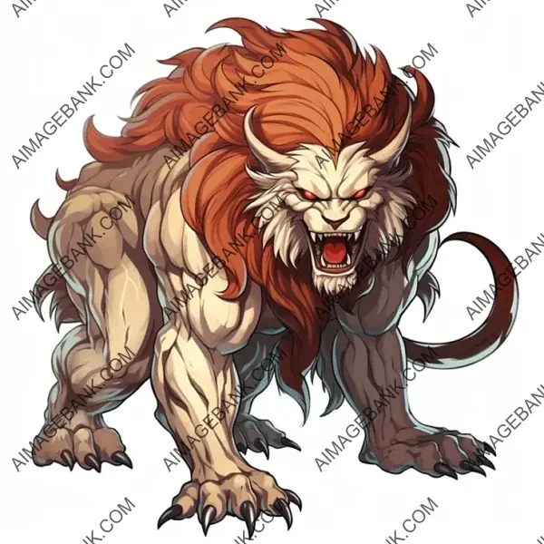 Manticore with a Ferocious Body.