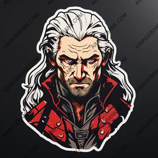 Witcher Doodle: Cartoon Style Sketch Drawing