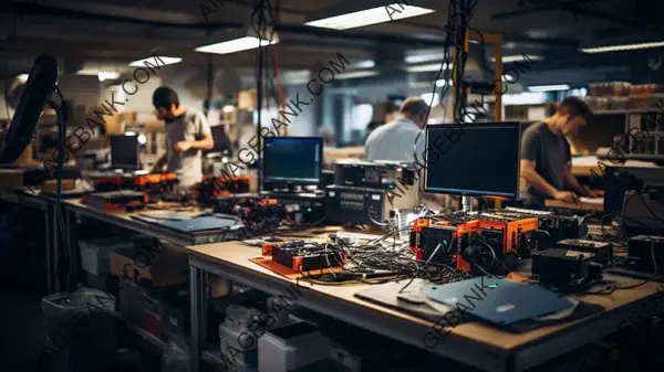 Innovation in Action: Gaming Hardware Production and Workspace