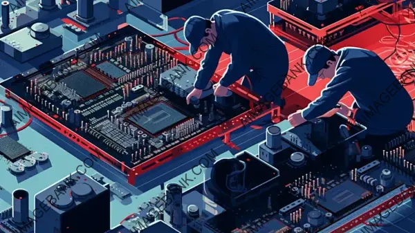 Capturing Precision Electronics: A Technological Marvel