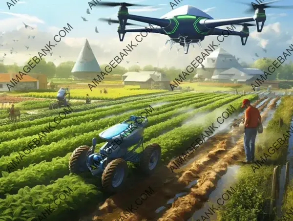 Illustrating Smart Farms with Tech-Savvy Innovations