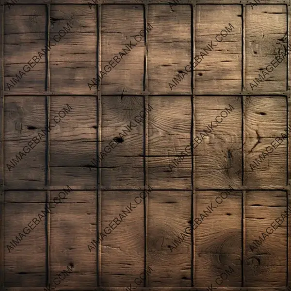 Enduring and rustic medieval wood planks texture in high definition 8k, highly detailed