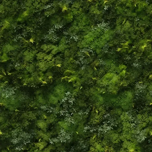 Timeless moss texture with scattered twigs and leaves, capturing nature&#8217;s beauty