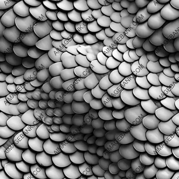 Greyscale Heightmap Scales Reptile Detail