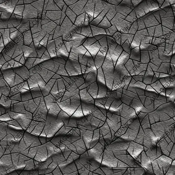 Detailed Rough Titanium Textured Surface