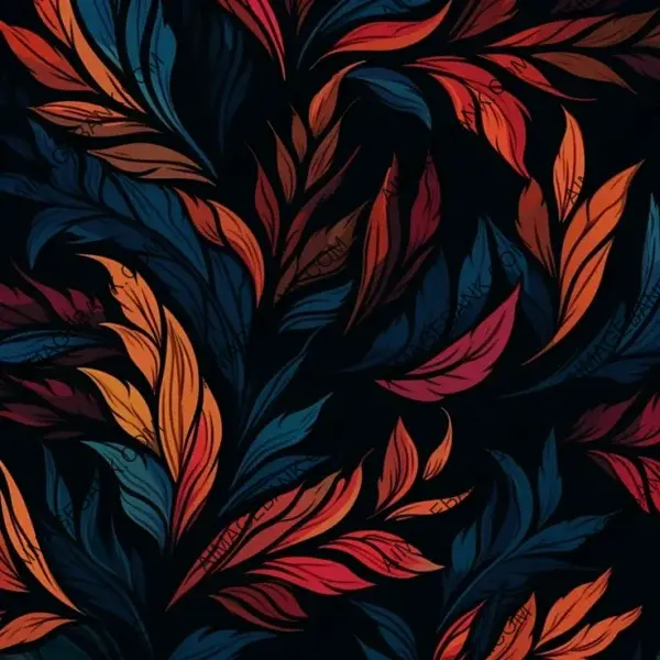 Dark Mode Background with Patterns