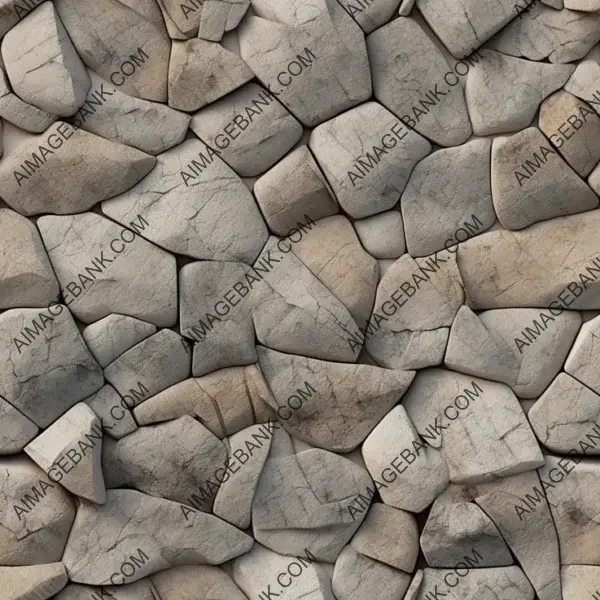 Detailed Stone Material Pattern with Realism and Hyper Detail