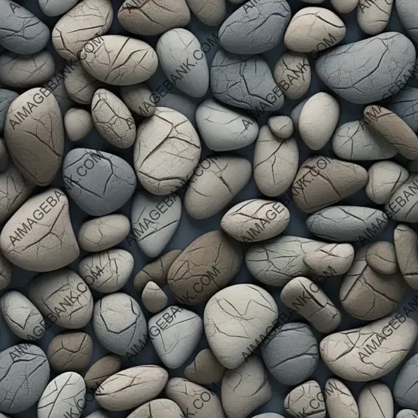 Intricate Stone Material Pattern Design with Hyper Realism