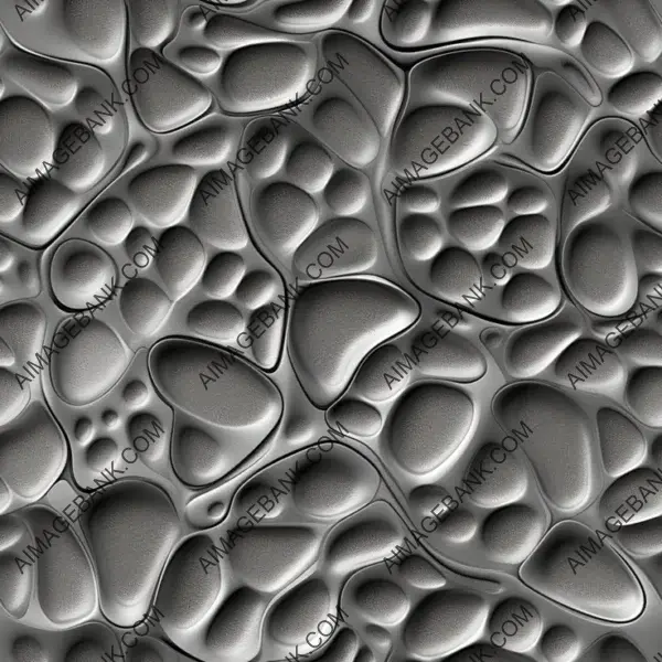 Aluminum Elegance: Patterns in Textured Form