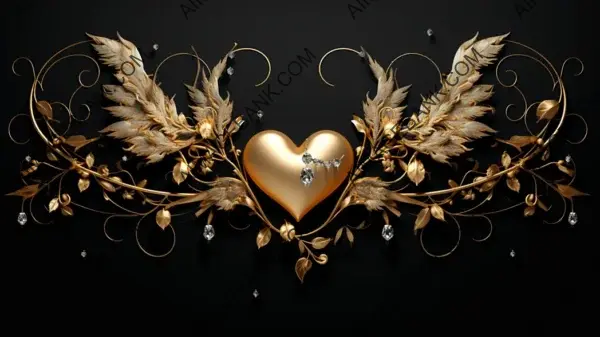 Golden Arrows of Cupid: Design Wallpaper Beauty &#8211; Wallpaper.