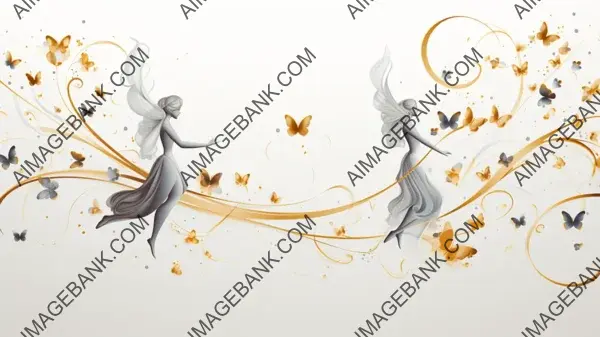 Cupid&#8217;s Golden Arrows: Design Wallpaper Beauty &#8211; Wallpaper.