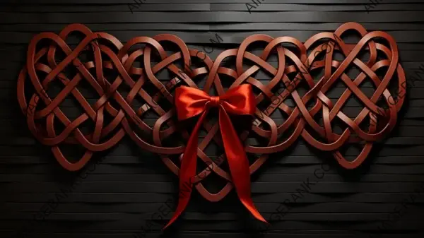 Showcasing Intricate Design with Love Knot Craft Wallpaper &#8211; Wallpaper.