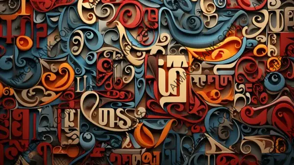 Words in Every Language: Generate Elegant Image &#8211; Wallpaper.