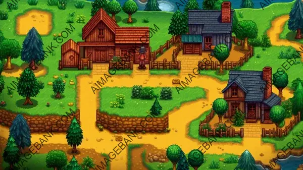 Valley Farming Adventure: Cultivating Crops and Animals &#8211; Wallpaper.