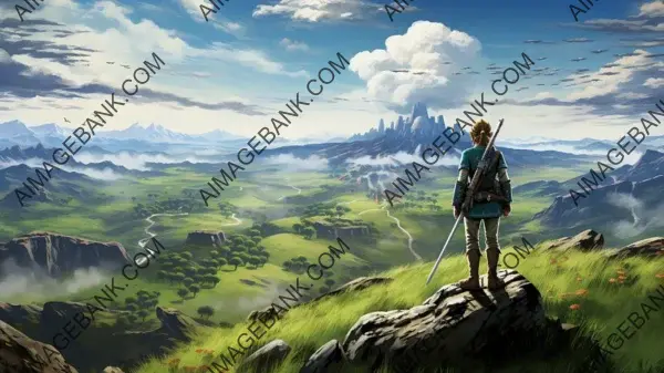 Exploring the Vast Landscape of Zelda: Breath of the Wild &#8211; Wallpaper.