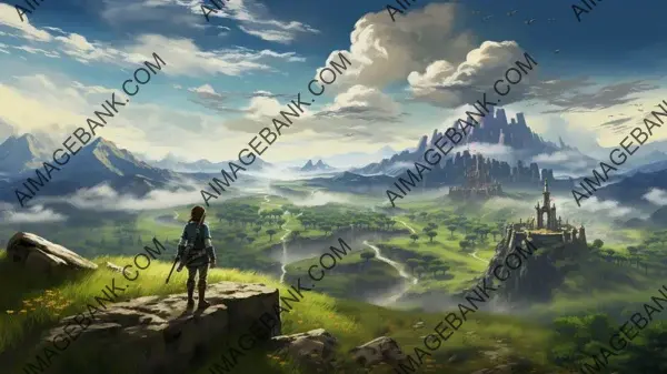 A Grand Adventure in Zelda: Breath of the Wild &#8211; Wallpaper.