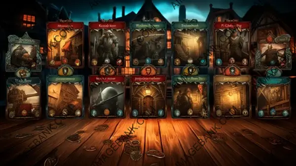 Participating in a High-Stakes Gwent Tournament &#8211; Wallpaper.