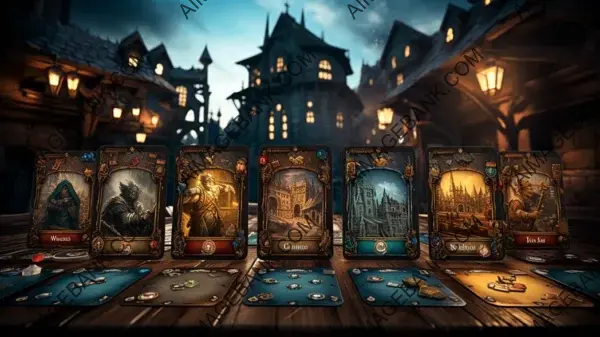 High-Stakes Gwent Tournament: Crafting an Image of Competition &#8211; Wallpaper.