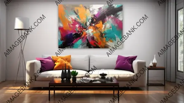 Colorful Chaos: Expressionism Wallpaper Explosion