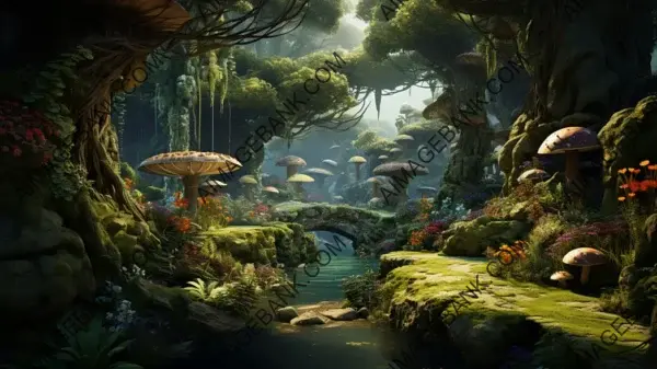 Enchanted Creatures: Forest Wallpaper