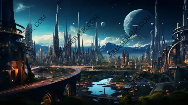 1950s Sci-Fi Cityscape: Wallpaper Revisited