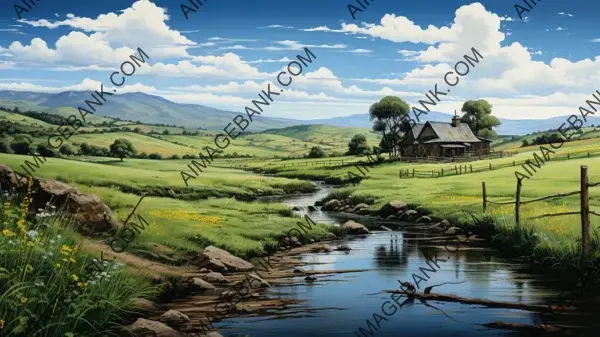 Countryside Dreams: Wallpaper