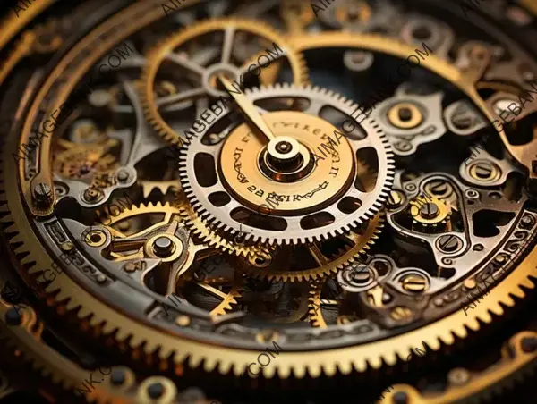 Steampunk Machine Artistry: Wallpaper