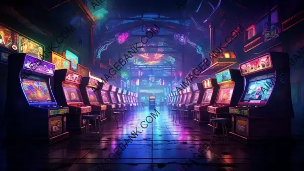 Pixel Fun in Arcade: Wallpaper