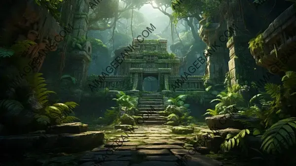 Captivating Ruins in the Jungle Craft &#8211; Featured Wallpaper