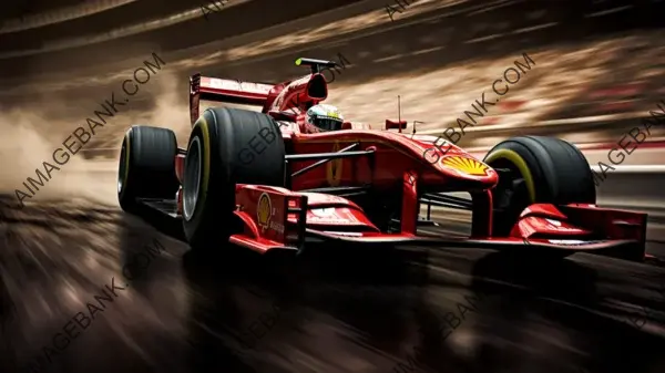 Formula Race Cars in Action &#8211; Wallpaper