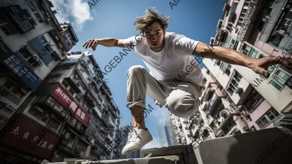 Gravity-Defying Stunts: Parkour Wallpaper