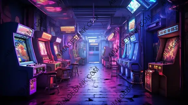 Nostalgic Arcade Vibes &#8211; Wallpaper