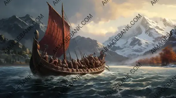 Sailing into Viking Adventures &#8211; Wallpaper