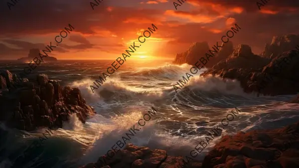 Ocean Cliff Beauty at Dawn: Wallpaper