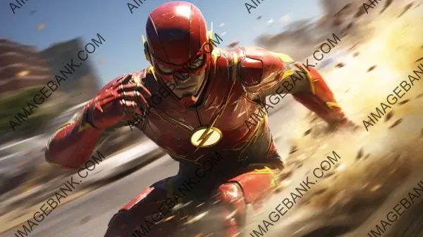 Speedster&#8217;s Artistic Craft: Wallpaper