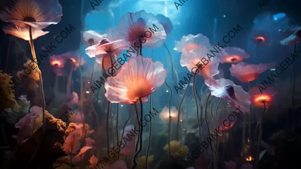 Underwater Gardens: Abstract Photographic Marvels in Wallpapers