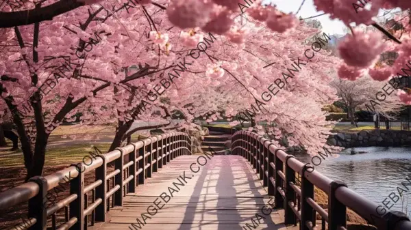 Traditional Beauty in Focus: Cherry Blossom Magic Wallpaper