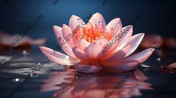 Captivating Lotus Blossom Serenity Wallpaper