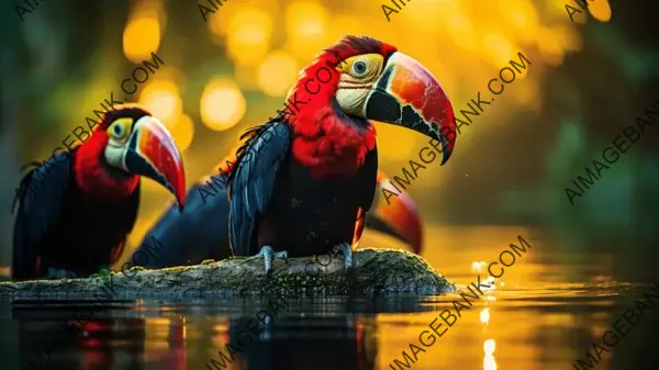 Wallpaper that immerses you in the world of exotic wildlife along rivers with stunning photographs