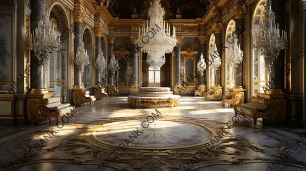 Exploring the luxurious and elegant beauty of Versailles through captivating wallpaper