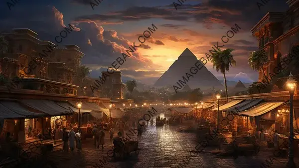 Wallpaper that immerses you in the lively atmosphere of vibrant marketplaces with stunning images