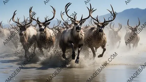 Epic Document of Animal Migration Wallpaper: Wildlife Odyssey