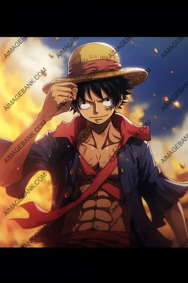 Luffy&#8217;s Dynamic Pose: An Artistic Perspective