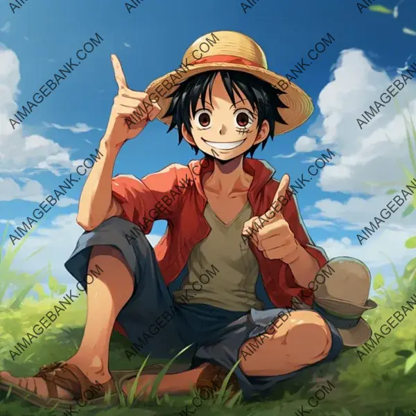 Luffy&#8217;s Positive Vibes: A Thumbs Up to Replace Ace