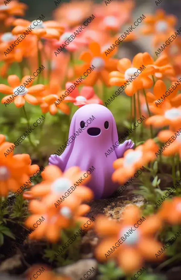 Charming Claymation World of Ghosts and Flowers