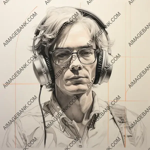 Andy Warhol&#8217;s Style: Revealed in a Half-Finished Pencil Sketch