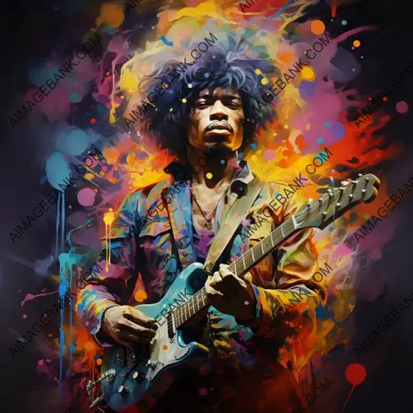 Creative Art: Emulating Jimi Hendrix&#8217;s Iconic Style