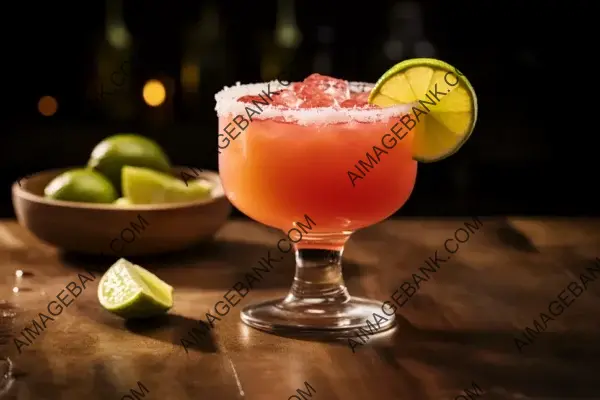 Citrus Delight: Margarita with a Vibrant and Salty Rim