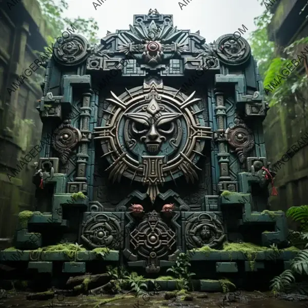 Unique Creepy Tomb Door Style Inspired by Ghibli, Zelda, and Ori &#8211; Gaming Assets