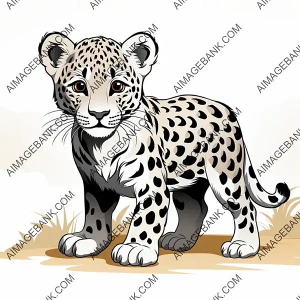 Vector Stickers with Jaguar Style Fantastic Elements for Gaming Assets